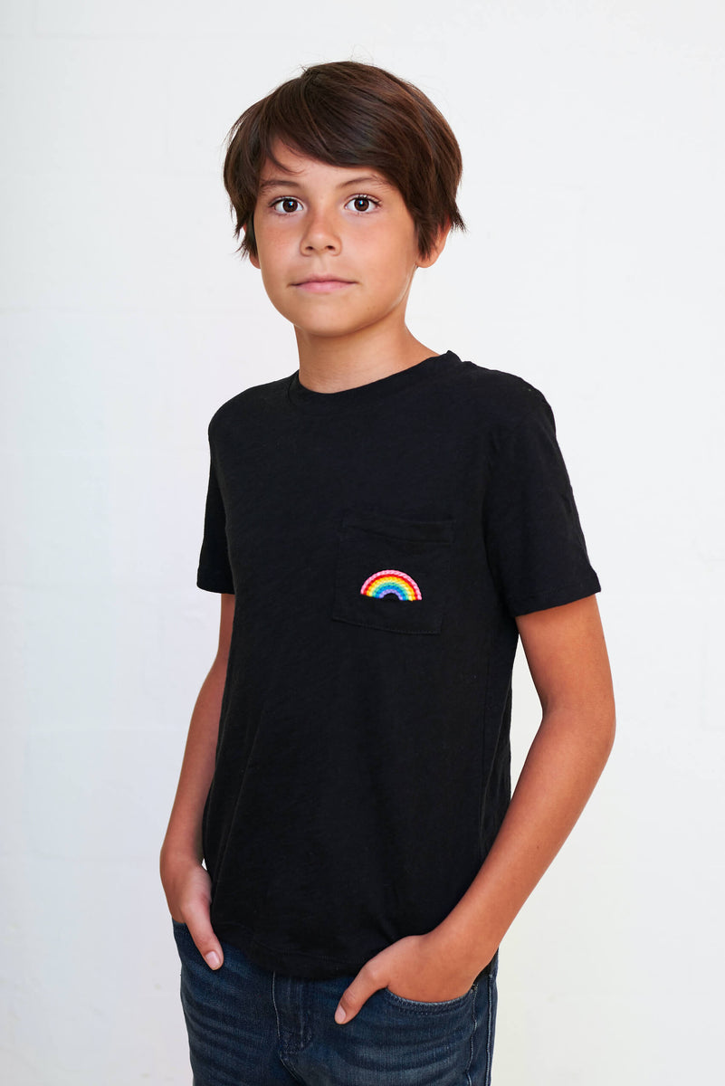 boys rainbow t shirt